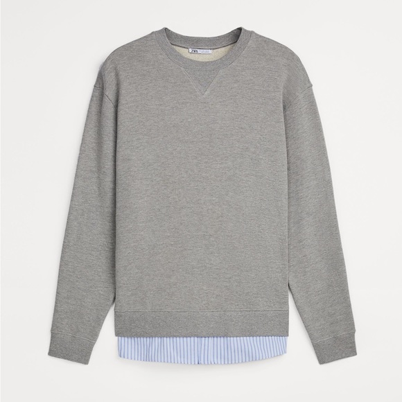 Zara Sweaters - Zara relaxed streetstyle sweatshirt